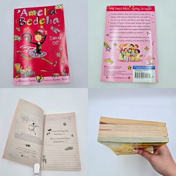 Amelia Bedelia Lot Of 4 Chapter Books #3, 4, 8, 9 Paperback Herman Parish Read - Picture 6 of 16